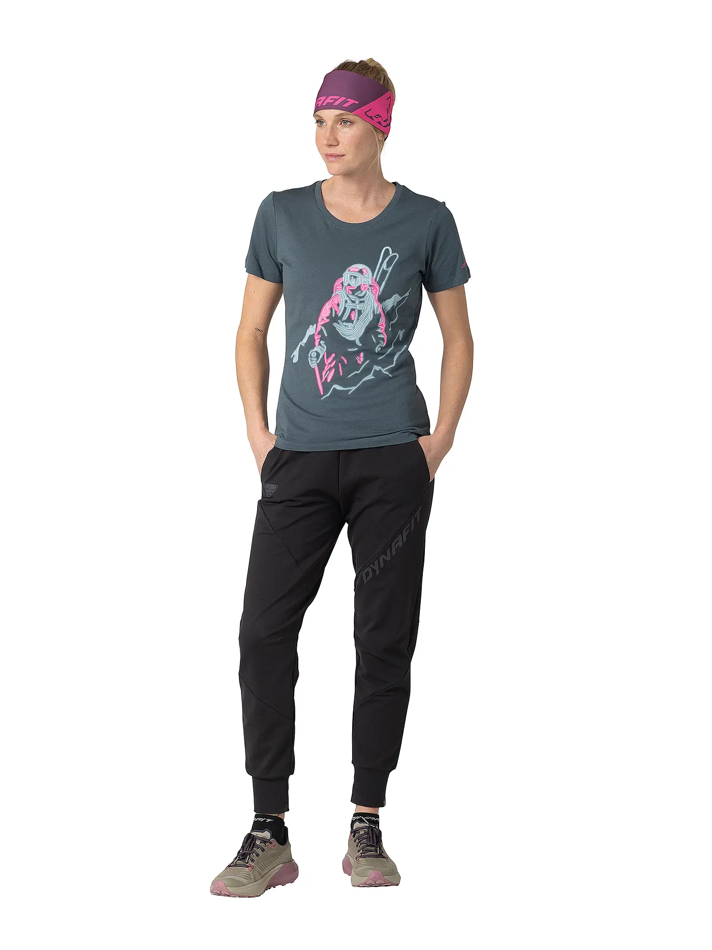 DYNAFIT | Damen T-Shirt Blacklight | 